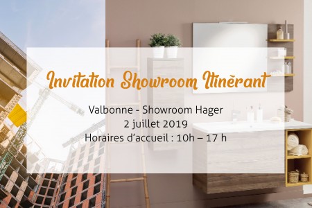 Invitation Showroom itinérant Nice