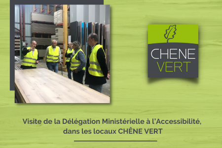 La délégation ministérielle à l’accessibilité, dans les locaux Chêne Vert