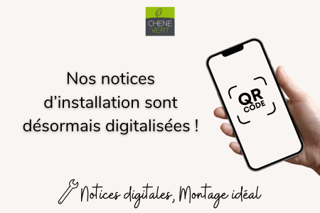 Nos notices d'installations sont désormais digitalisées !